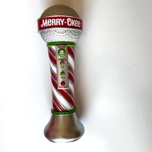 Hallmark Merry-Okee Christmas Interactive Microphone Sing Along